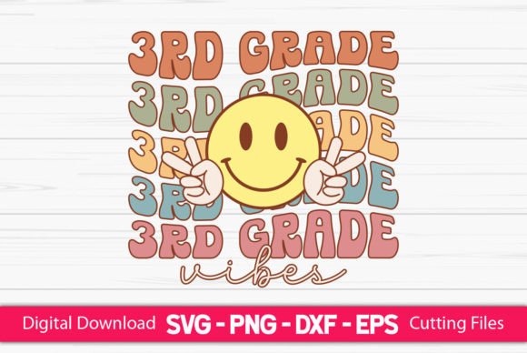 3rd Grade Teacher Vibes SVG: A Creative Asset for Bloggers and Content Creators