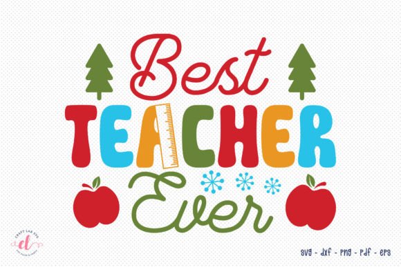 Best Teacher Ever Christmas SVG Review: A Heartfelt Embroidery Design