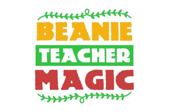 Black History SVG, Beanie Teacher Magic: A Versatile Graphic Design Asset for Local Businesses