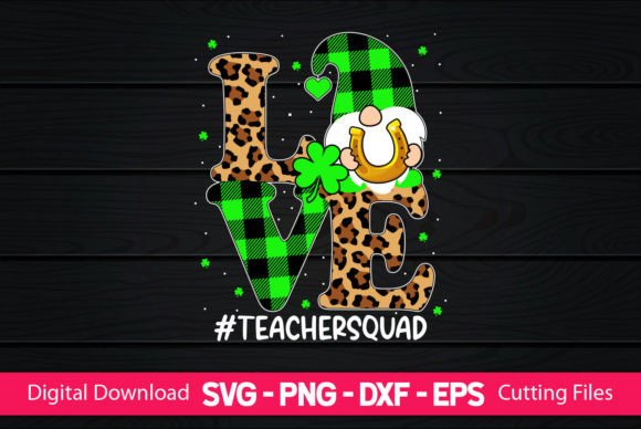 I Love Gnomies Teacher Squad: A Versatile Graphic Design Asset for Creative Publishing