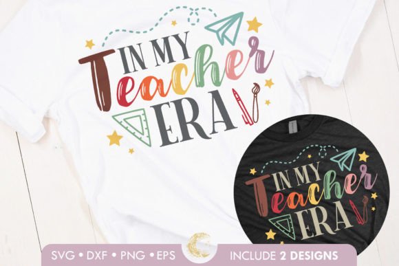 In My Teacher Era Bundle Svg: A Graphics Pick for Crafts and Creative Businesses