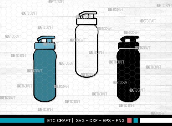 School Drinks Bottle SVG: A Practical Graphic Design Asset for Crafts