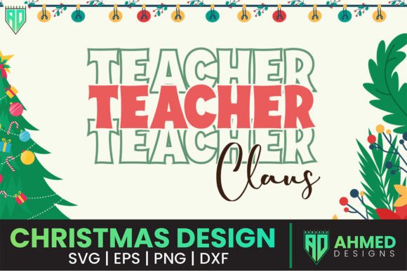 Teacher Claus Christmas SVG Review for Real Embroidery Projects