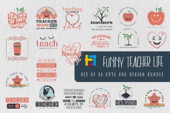 Teacher Inspirational Quotes SVG Bundle: A Graphics Asset for Creative Publishing