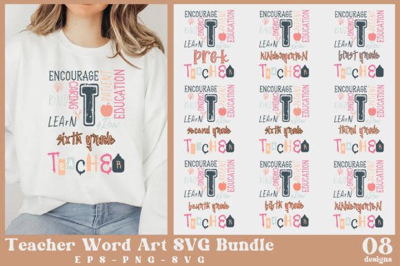 Teacher Word Art SVG Bundle Review: A Versatile Design for Real Projects