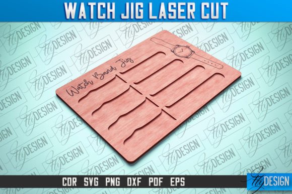 Watch Band Jig Laser Cut SVG: A Versatile Graphic Design Asset for Crafts and Branding